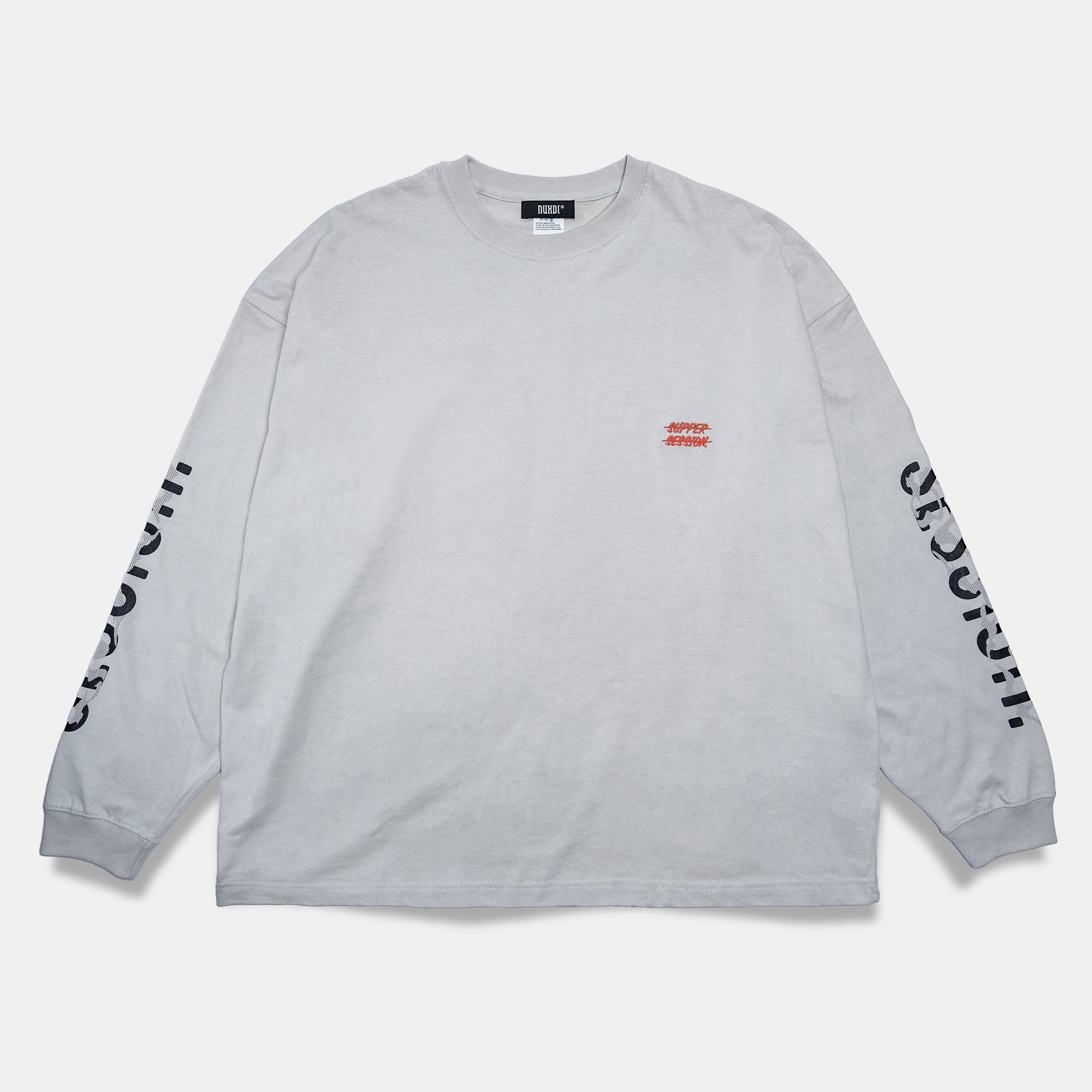 SUPPER SESSION. LONG SLEEVE T-SHIRT｜NUXDI × SESSION.